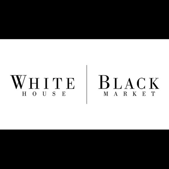 Women's White House Black Market 2 XS XSmall Khakis Chino Shorts Black Blue NWOT - Picture 3 of 7